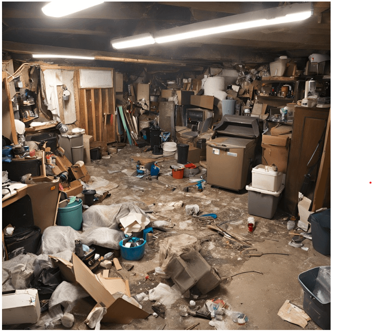 Decluttering basement tips!